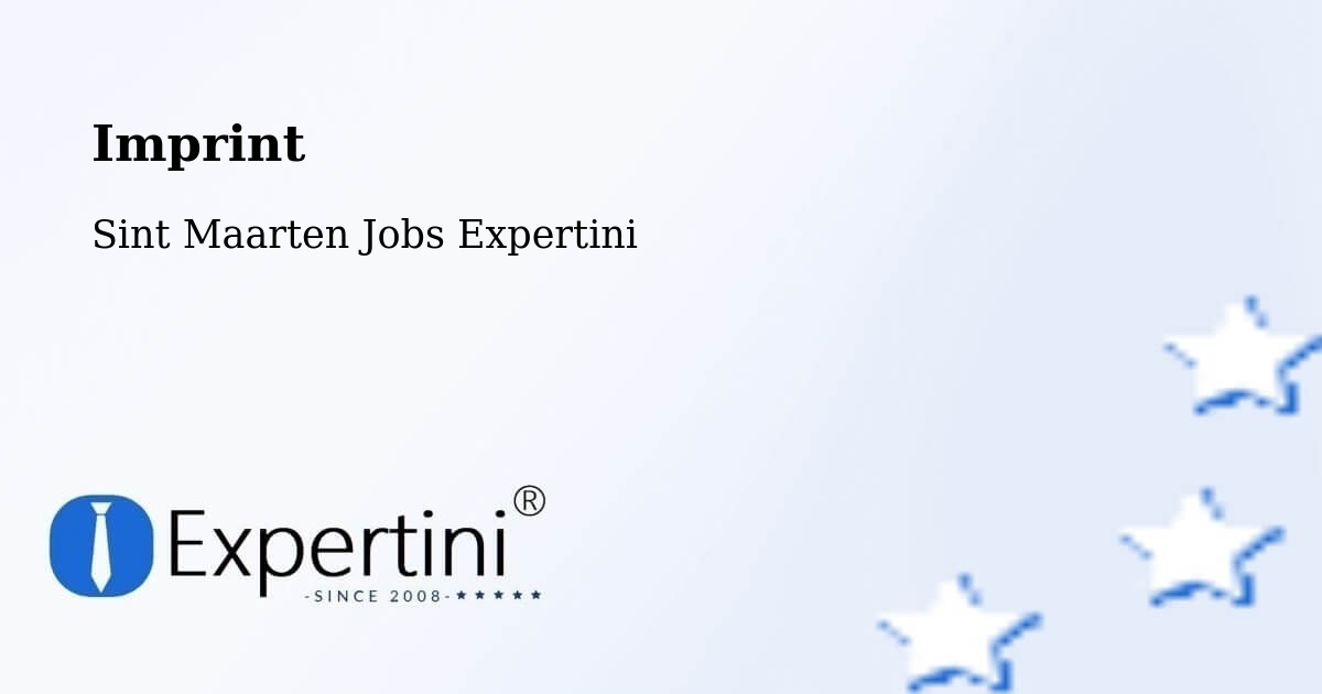 Imprint – Reward - Sint Maarten Jobs Expertini